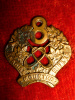 4-8 8th Canadian Mounted Rifles (Ottawa) Officer's Collar Badge